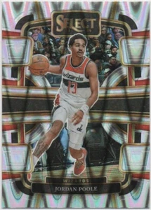 2023-24 Panini Select Basketball JORDAN POOLE Tectonic Prizm #18 Wizards - Picture 1 of 2