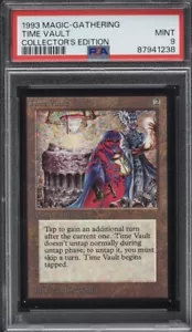 1993 Magic Collectors Edition Time Vault Psa 9 Mint Graded Mtg Rare - Picture 1 of 2