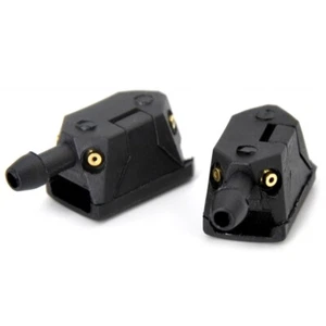 Ugello lavavetri universale regolabile doppio foro tergicristallo acqua spruzzatore getto - Foto 1 di 7