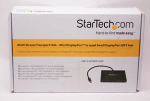 StarTech.com MST Hub Multi Monitor Adapter Mini DisplayPort 3 Hub mehrer Monitor - Bild 1 von 3