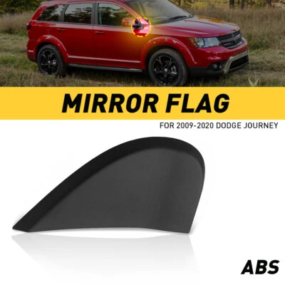 Nuevo aplique de guardabarros moldeado con banderas de espejo lateral derecho para Dodge Journey 2011-2020 Foto 1 de 4