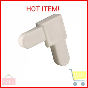 Prime-Line PL 14336 1/4 x 5/8 In. White Plastic Mobile Home Screen Frame Corner - Picture 1 of 2