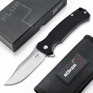 Böker Plus M.E.R.K. 1 couteau de poche tactique MERK1 D2 G10 Liner Lock - 01BO552 - Photo 1/15