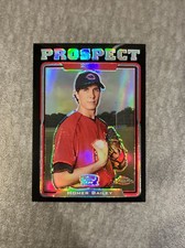 Homer Bailey 2005 Topps Chrome Update Black Refractor /250 Rookie RC #UH86 Reds