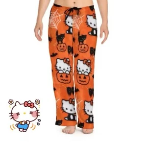 Hello Kitty halloween pajamas, Hello Kitty PJs, Halloween Pajama pants - Picture 1 of 6