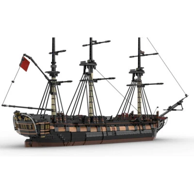 MOC: UCS-Style Pirate's Heavy Frigate Ship Model 5733 Pieces Free Shipping - Image 1 of 4