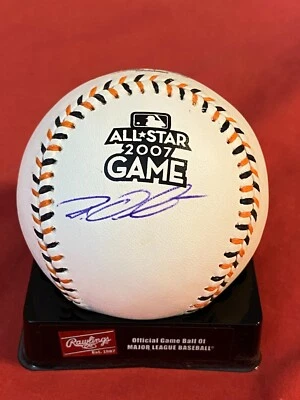 ROY OSWALT AUTOGRAPHED SIGNED 2007 ALL STAR GAME BASEBALL HOUSTON ASTROS COA Foto 1 de 2