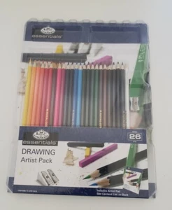 Paquete de 26 piezas de artista de dibujo Royal Langnkel Essentials, nuevo, sellado - Imagen 1 de 5