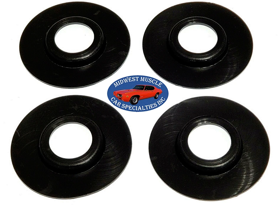 54-81 GM Panel de Puerta Arandelas Interior Puerta Ventana Ventilación Manivela Negro 4 piezas RA Foto 1 de 4