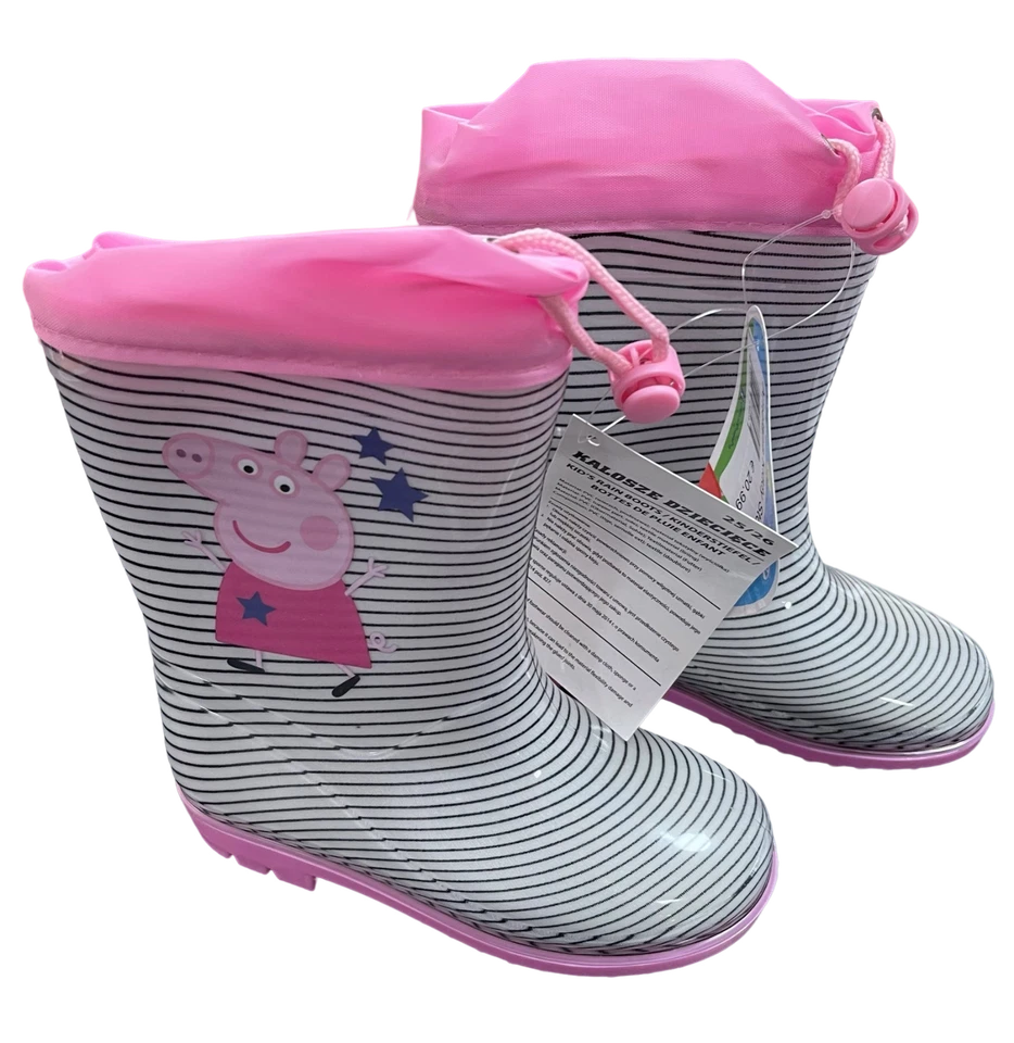Peppa Pig Gummistiefel Regenstiefel Wutz Größen: 23/24 25/26 27/28 29/30 31/32