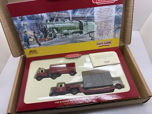 Lledo TRACKSIDE, 1:76, BR1002 “BYGONE DAYS OF ROAD TRANSPORT” scammell aec train - Picture 1 of 7