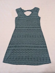 Marmot Women’s Annabelle Cap Sleeve Lightweight Dress Size M Green Geometric  - Picture 1 of 5