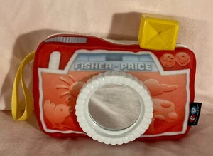 Fisher-Price Super Soft Crinkle Baby Pretend Camera Toy W/ Mirror Lens 2015 EUC - Picture 1 of 12