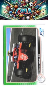 2022 Topps Formula 1 #140 Clement Novalak Green #/75 - Picture 1 of 2