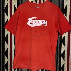 vintage bill murray Autographed T-shirt Salt Lake Trappers Baseball Shirt Rare - Picture 1 of 7