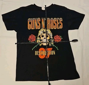 Guns N Roses Destruction 87 UK Tour 2014 Schwarz Unisex T-Shirt Gr. L Vintage - Bild 1 von 7