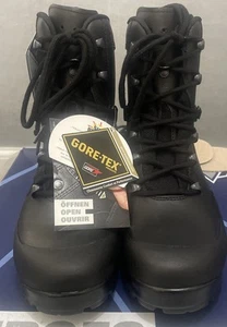 Genuine British Military Army Surplus HAIX Black Male Combat Boots Goretex 5 M - Picture 1 of 10