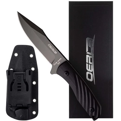 OLK-D45 Tactical Survival with Kydex Sheath, D2 High Carbon Steel Fixed Blade... - Image 1 of 4