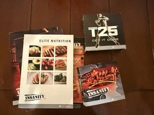 T25 And Insanity Workout DVDs Shaun T AS IS - Picture 1 of 19
