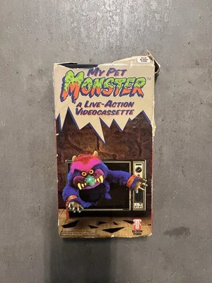 1986 My Pet Monster A Live Action Videocassette VHS - Free Shipping - Image 1 of 4
