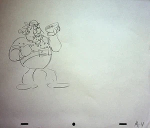Jay Ward Productions Captain Crunch Original Hand-drawn Character Art 1963 -1972 - Picture 1 of 2