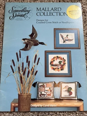 Mallard Collection Counted Cross Stitch Or Needlepoint Patterns 9 Patterns 1981 - Image 1 of 2