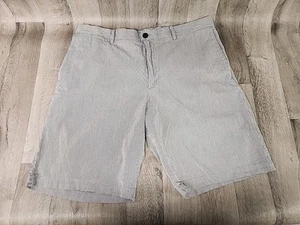 Banana Republic Herren Shorts Gr. 38 Flatfront Baumwolle Preppy Navy Streifen - Bild 1 von 10