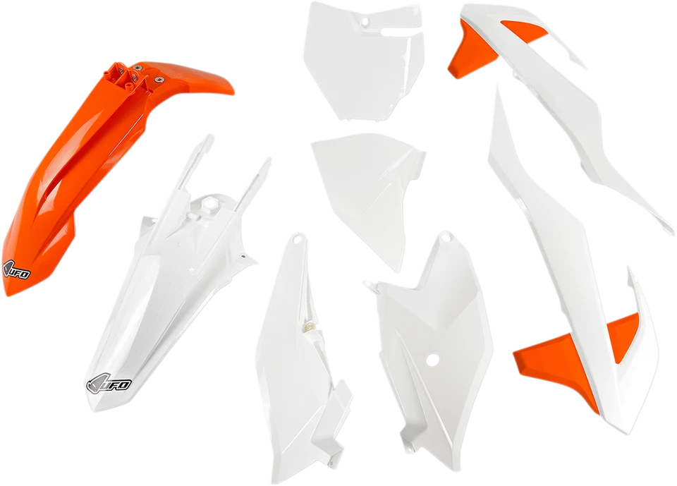 Kit de carrocería de repuesto UFO KTKIT519999W - OEM naranja/blanco 18-21 KTM 85 SX Foto 1 de 1