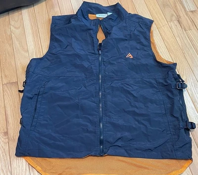 Chaleco de Senderismo Athletic Works Chaqueta Azul Marino Exterior Pesca Malla Ajustable M Foto 1 de 4