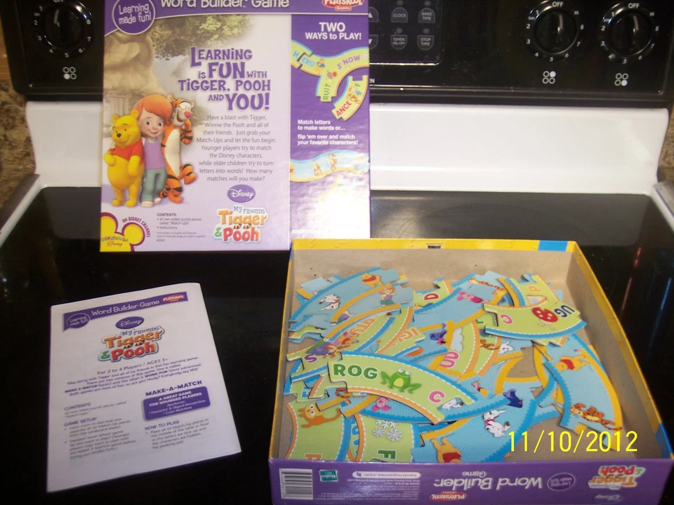 Usado en Excelente Condición My Friends Tigger & Pooh Word Builder Juego Por Playskool  Foto 1 de 1