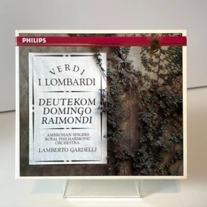 Verdi Opera I Lombardi 2 CD Box Set feat. Deutekom + Raimondi + Placido Domingo - Picture 1 of 7