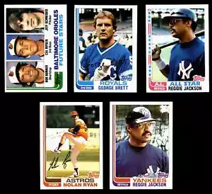 Juego completo de béisbol 1982 Topps de alto grado (792) Cal Ripken Jr. Tarjeta de novato RC - Imagen 1 de 3