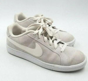 Nike Women's Light Gray with White Suede Sneakers Athletic Shoes US 8 - Picture 1 of 7