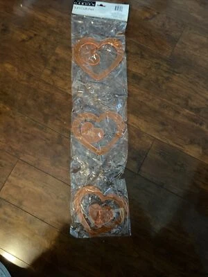 Sun Catcher Orange Hearts Victoria’s Garden - Image 1 of 4