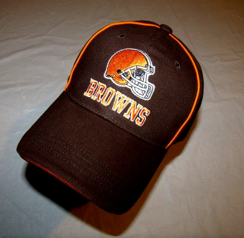 Cleveland Browns 2010 Season Ticket Holder Hat Curved Brim NOS New Adjustable Cover