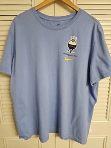 Milwaukee Brewers 2 Hit Nike City Connect T-Shirt Powder Blue XXL - Picture 1 of 4