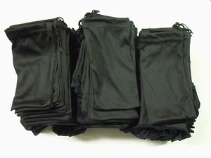 LOTE 15 Nuevas fundas de almacenamiento de viaje para joyas negras - suaves - ligeras - vacaciones - Imagen 1 de 2