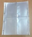 Extra pages for Guardian Postcard Album with 4 pockets per page - 