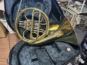 Yamaha F French Horn, Yamaha case/MP, Very Good Condition - Picture 1 of 14