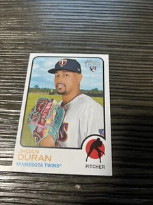 2022 Topps Heritage High Number Jhoan Duran Rookie Minnesota Twins #693 Phillies - Picture 1 of 1