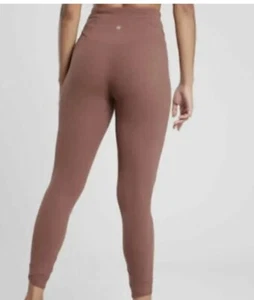 Athleta Women’s Elation Pirouette 7/8 Tight 657533 Size XL Rose Tan - Picture 1 of 12