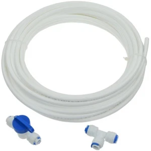 KIT DE MÁQUINA DE HIELO DE 1/4" PARA SISTEMAS DE FILTRACIÓN DE AGUA DE ÓSMOSIS INVERSA DE REFRIGERADOR RO - Imagen 1 de 1