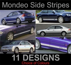 Ford mondeo side stripes decals stickers graphics St200 ST St220 - Picture 1 of 1