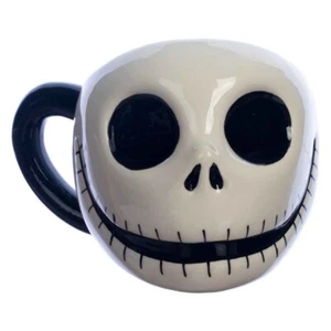 Taza de cerámica esculpida Jack Skellington (Pesadilla antes de Navidad) 16 oz - Imagen 1 de 5