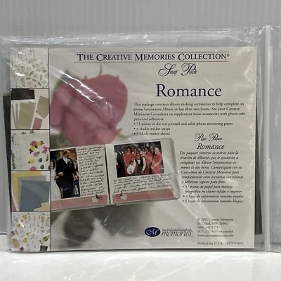 Creative Memories Romance Scrapbooking Snap Pack Álbum Kit de finalización Foto 1 de 4