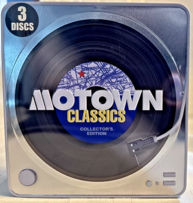 Motown Classics Collector's Edition 3 CD Metal Box Set 2008 Foto 1 de 4