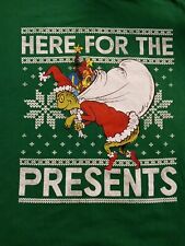 New With Tags. Here For The Presents Grinch Short Sleeve Green Shirt
