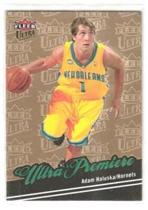 2007-08 Ultra Adam Haluska #228 Gold Medallion SP RC - Picture 1 of 2