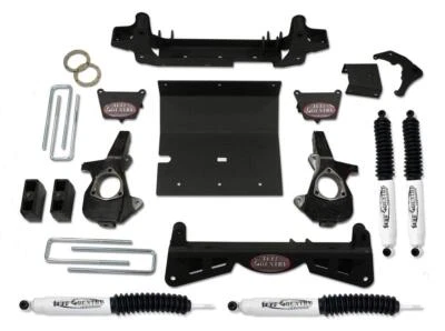 Lift Kit for Chevy Silverado 2500HD 4x4 (4in, w/ 3pc Sub Frame, SX8000 Shocks) — 第 1/4 张图片