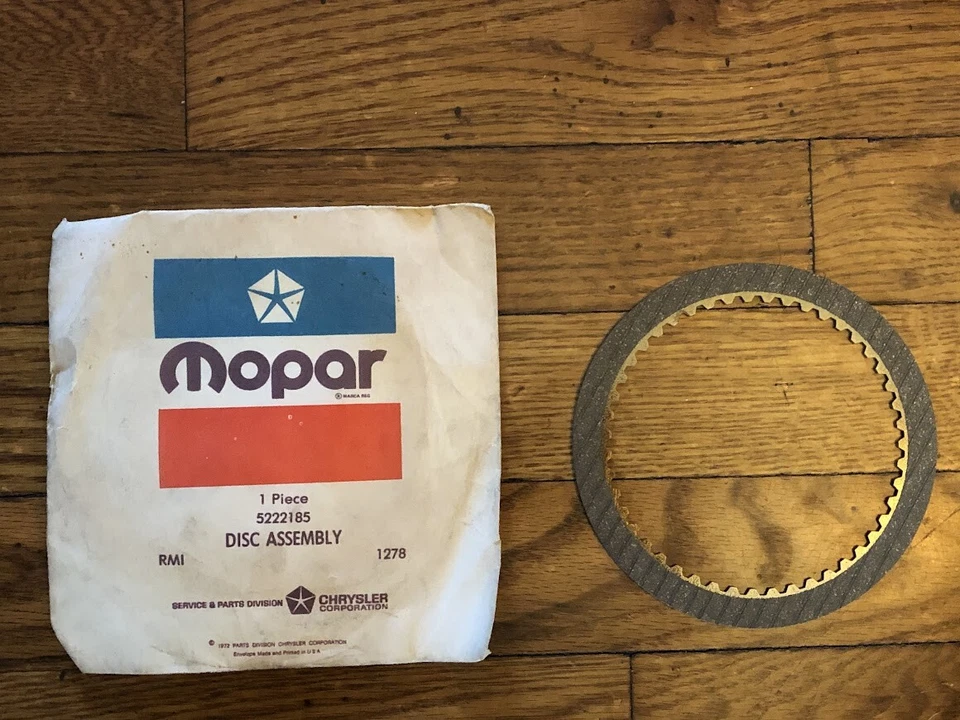 NOS Mopar 1978-1979-1980 Dodge Omni Automatic Transmission Rear Clutch Disc - Image 1 of 1